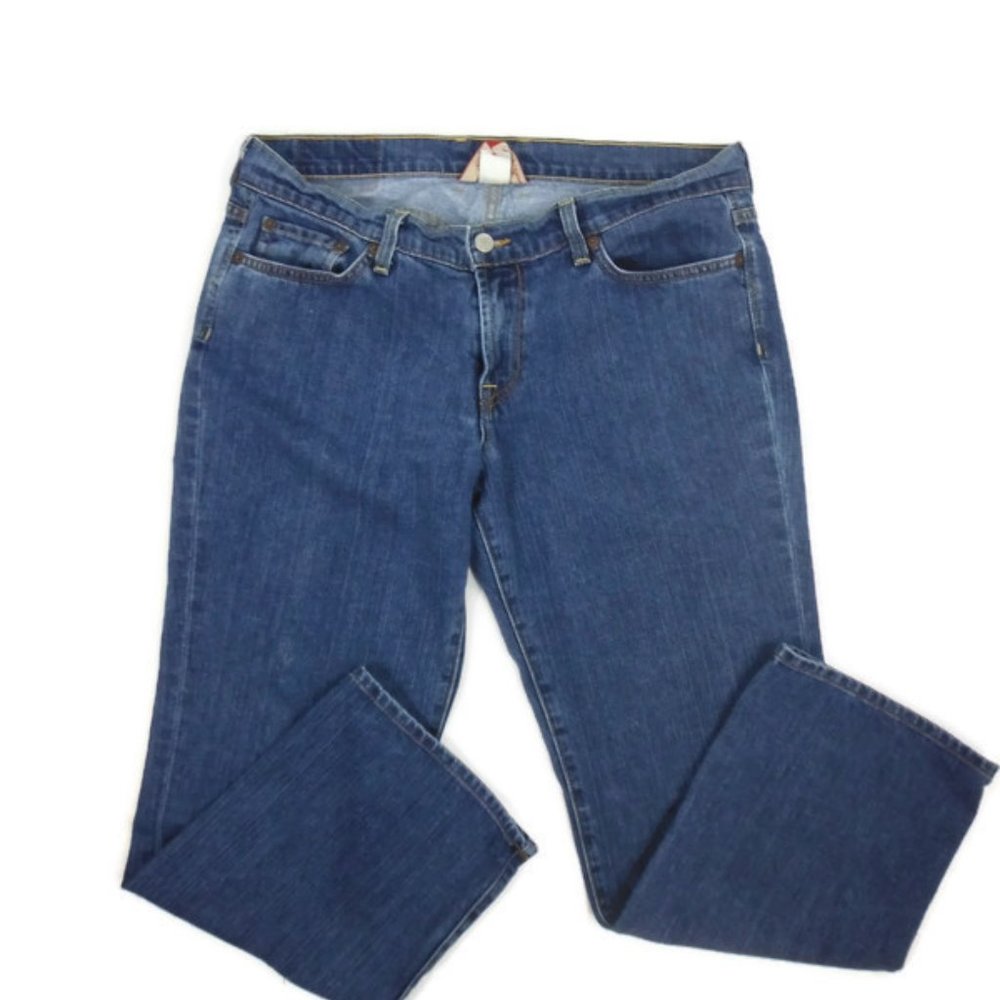 Lucky Brand Sweet & Low Crop Jeans - 12 - Picture 3 of 13